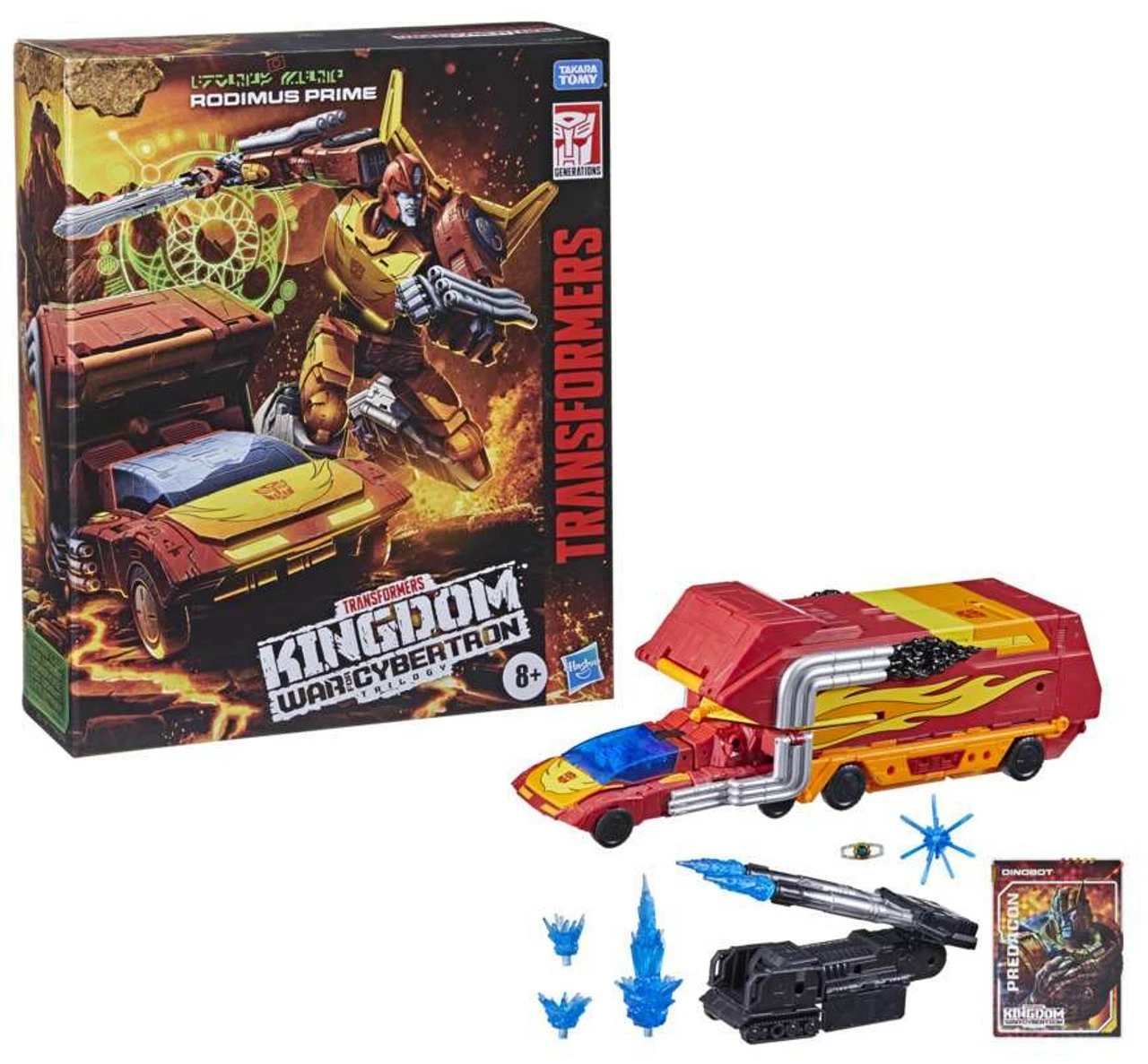 Transformers Generations War For Cybertron: Kingdom Commander WFC-K29 Rodimus Prime 4 Transformers Generations War For Cybertron: Kingdom Commander WFC-K29 Rodimus Prime - Image 2