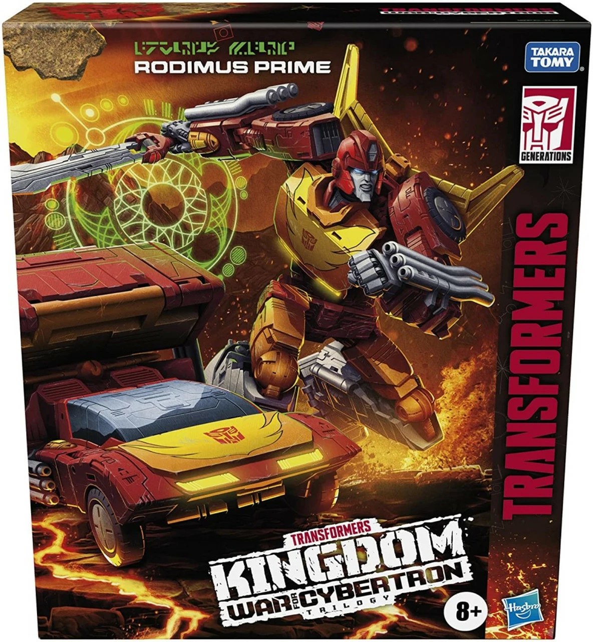 Transformers Generations War For Cybertron: Kingdom Commander WFC-K29 Rodimus Prime 7 Transformers Generations War For Cybertron: Kingdom Commander WFC-K29 Rodimus Prime - Image 5