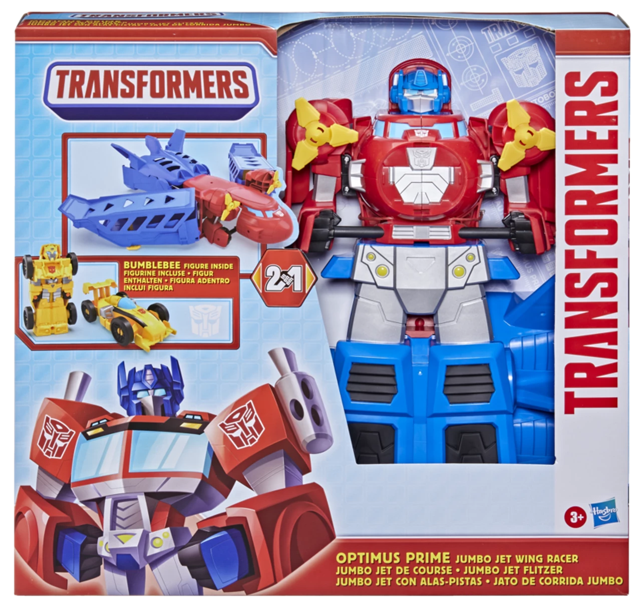 Transformers Optimus Prime Jumbo Jet Wing Racer 6 Transformers Optimus Prime Jumbo Jet Wing Racer - Image 4