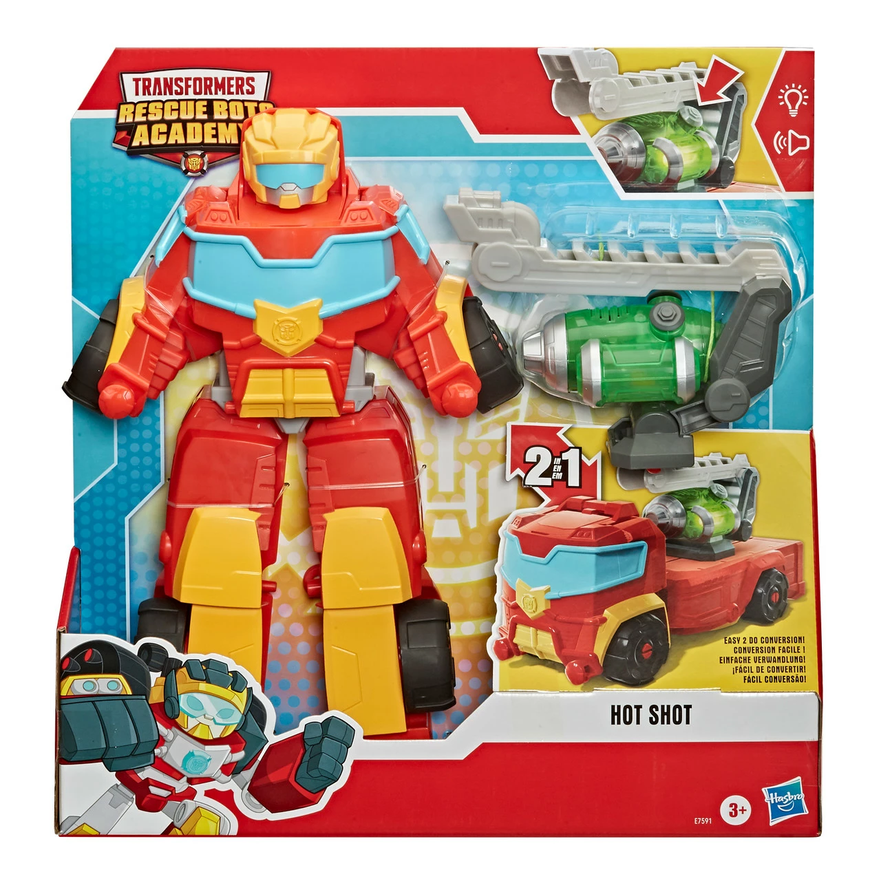 Transformers Rescue Bots Power Hot Shot 4 Transformers Rescue Bots Power Hot Shot - Image 2