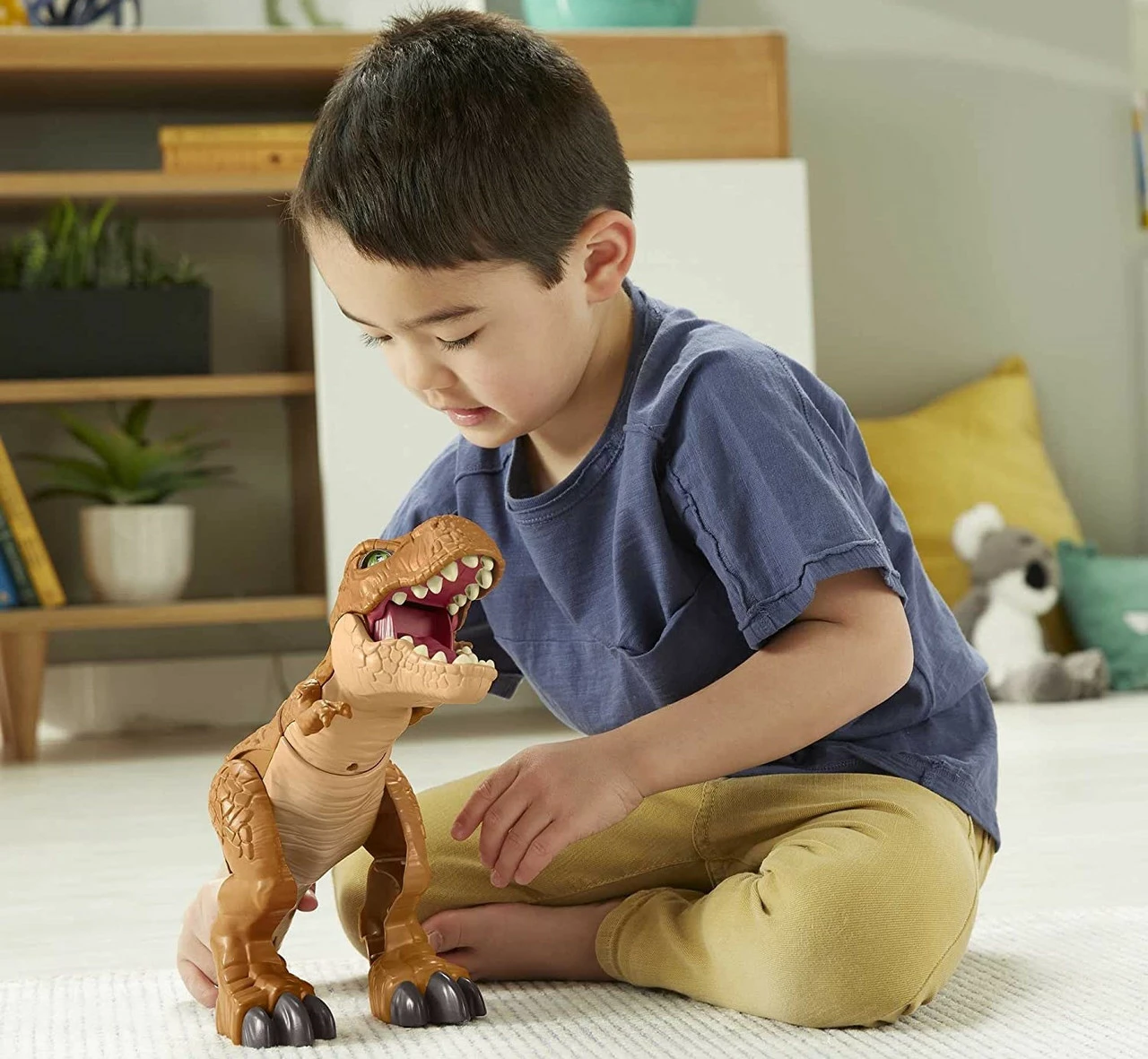 Imaginext Jurassic World Thrashin' Action T.Rex 4 Imaginext Jurassic World Thrashin' Action T.Rex - Image 2