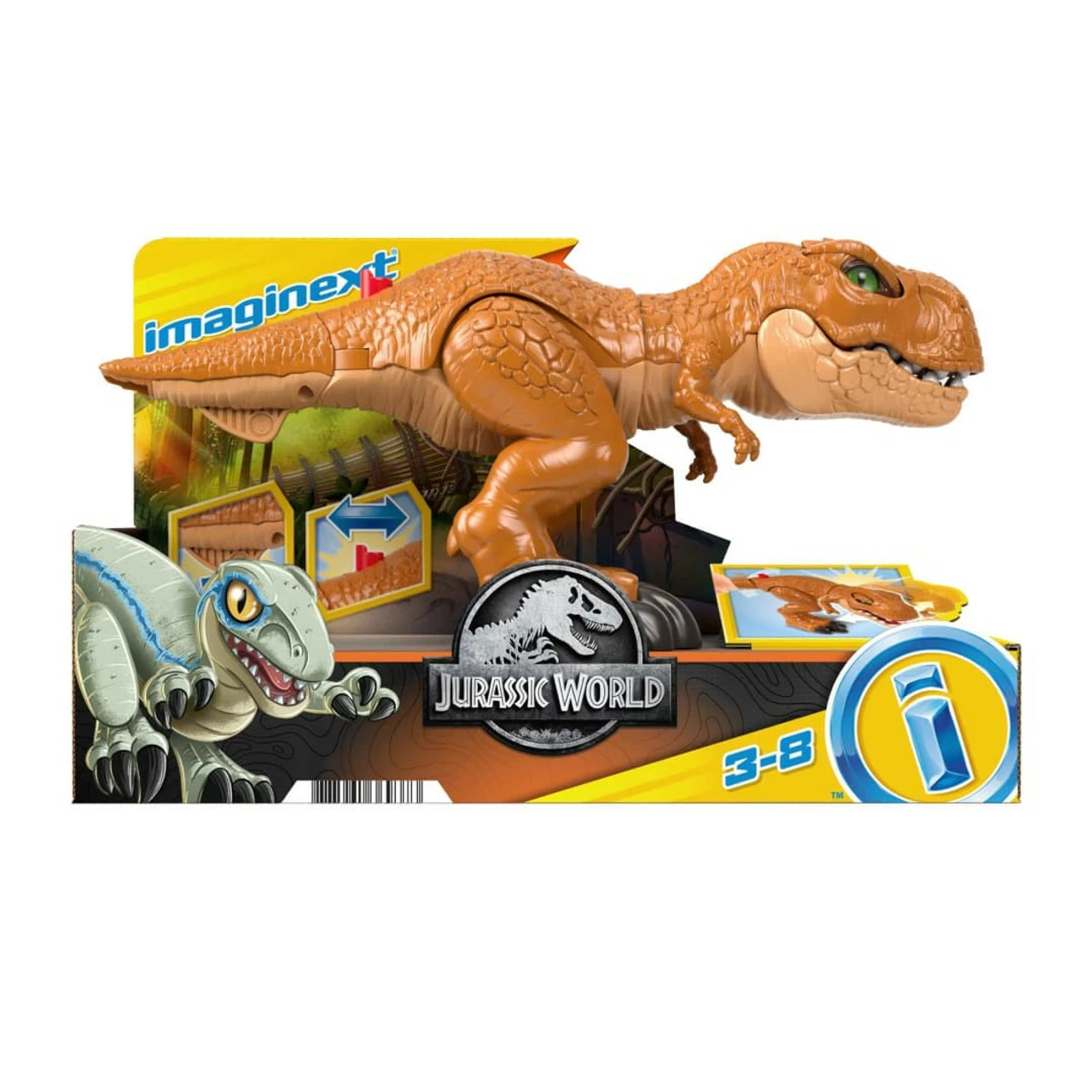Imaginext Jurassic World Thrashin' Action T.Rex 9 Imaginext Jurassic World Thrashin' Action T.Rex - Image 7