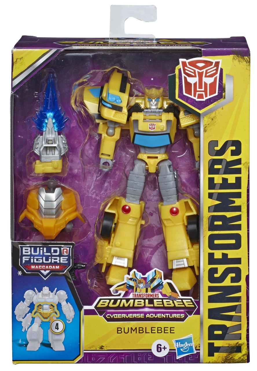 Transformers Cyberverse Deluxe Class Action Figure E7053 3 Transformers Cyberverse Deluxe Class Action Figure E7053
