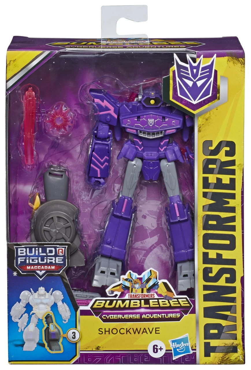 Transformers Cyberverse Deluxe Class Action Figure E7053 4 Transformers Cyberverse Deluxe Class Action Figure E7053 - Image 2