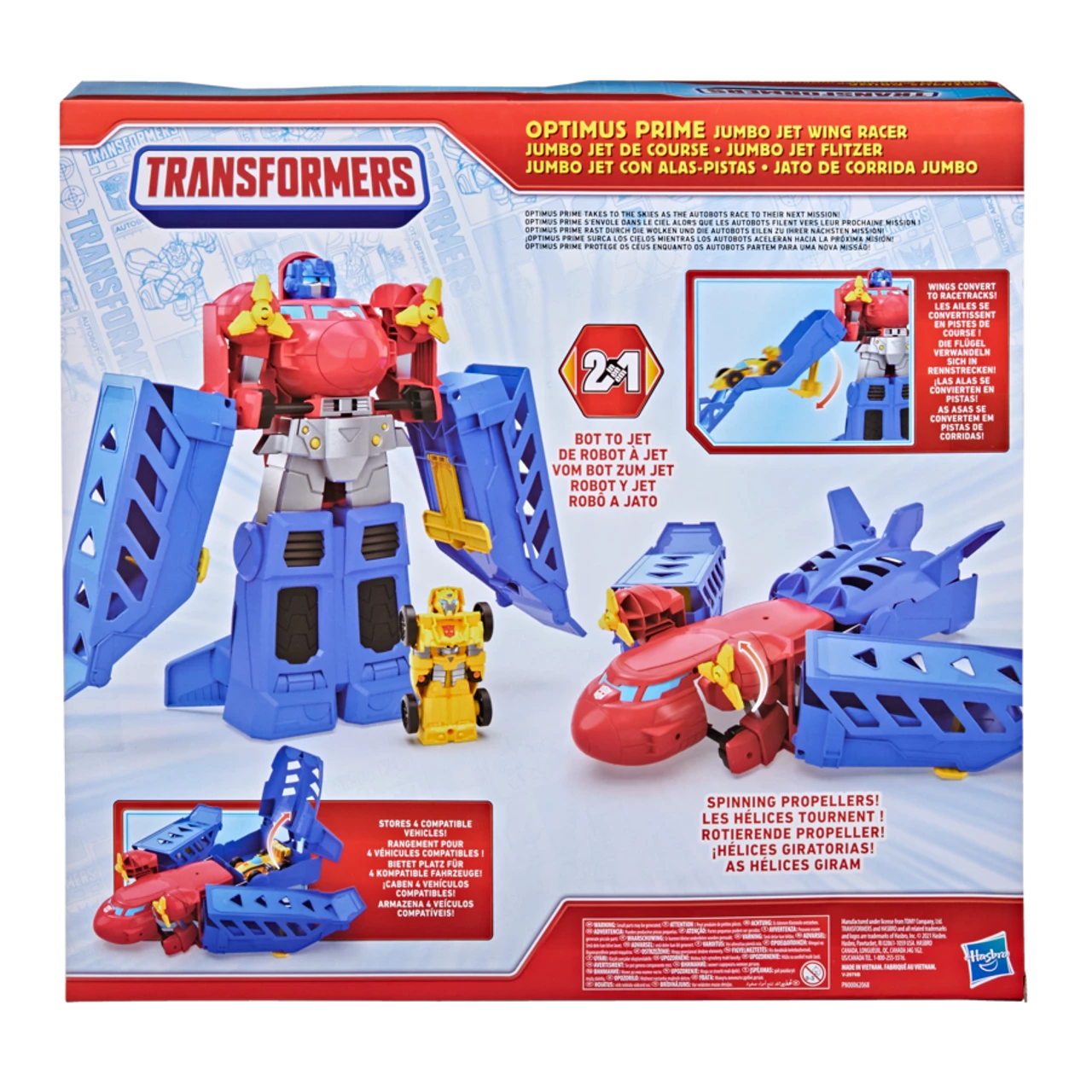 Transformers Optimus Prime Jumbo Jet Wing Racer 7 Transformers Optimus Prime Jumbo Jet Wing Racer - Image 5
