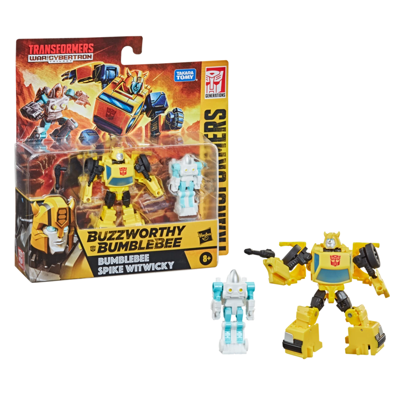 Transformers Buzzworthy Bumblebee War For Cybertron Core Bumblebee & Spike Witwicky 2-Pack 10 Transformers Buzzworthy Bumblebee War For Cybertron Core Bumblebee & Spike Witwicky 2-Pack - Image 8