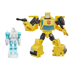 Transformers Buzzworthy Bumblebee War For Cybertron Core Bumblebee & Spike Witwicky 2-Pack