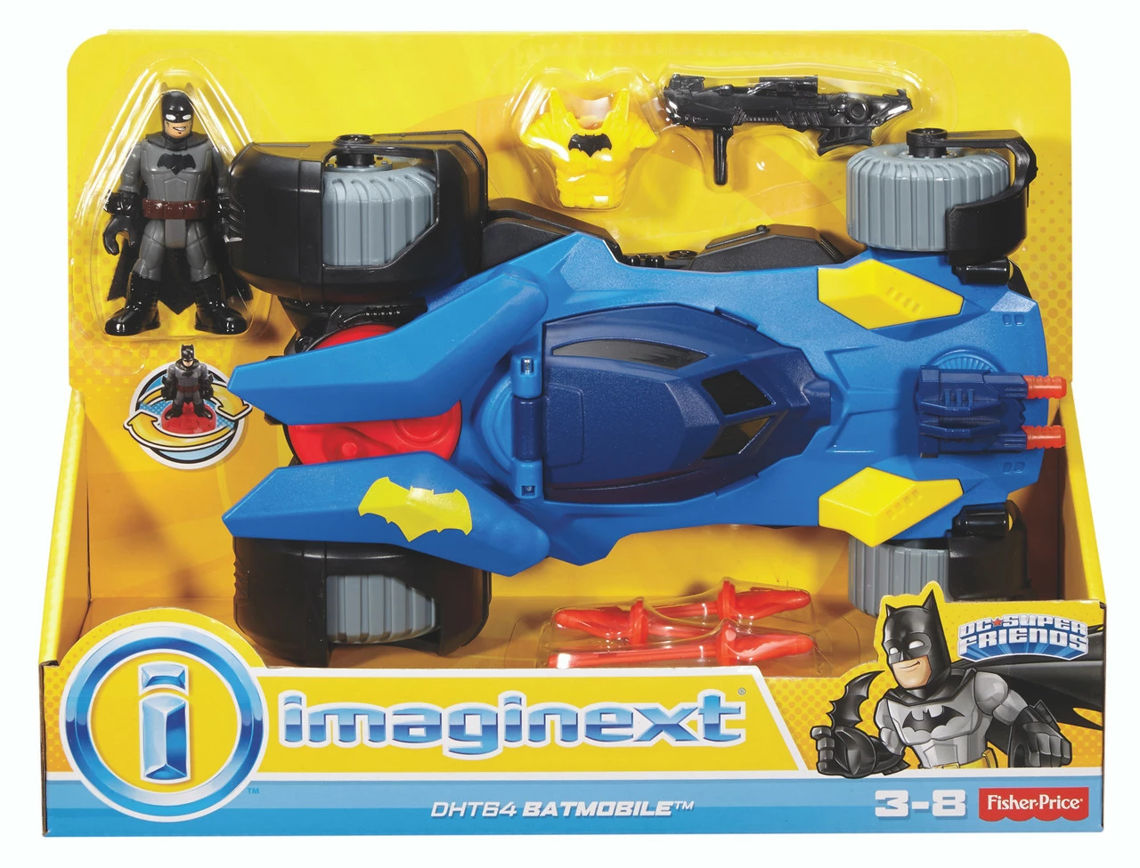 Imaginext Dc Super Friends Batmobile 3 Imaginext Dc Super Friends Batmobile - Image 2