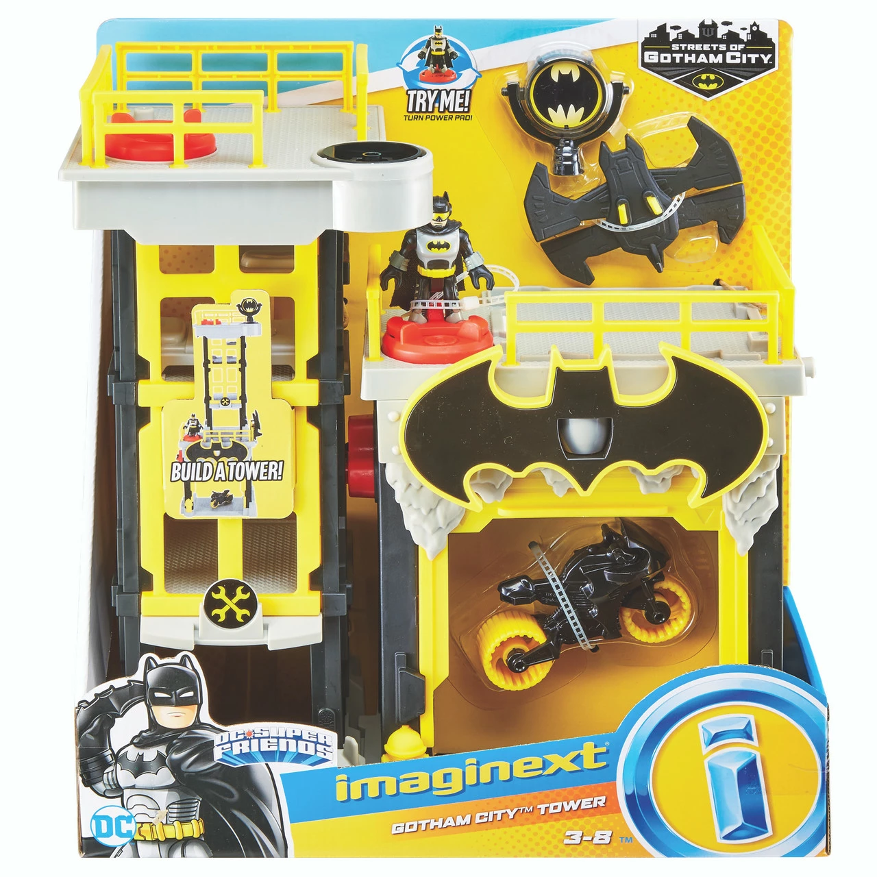 Imaginext DC Super Friends Streets Of Gotham City Tower 4 Imaginext DC Super Friends Streets Of Gotham City Tower - Image 2