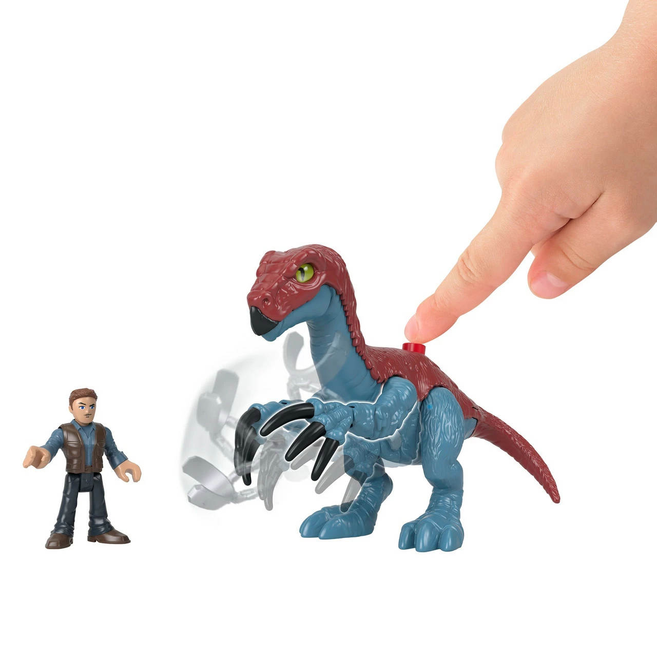 Imaginext Jurassic World Therizinosaurus & Owen 7 Imaginext Jurassic World Therizinosaurus & Owen - Image 5