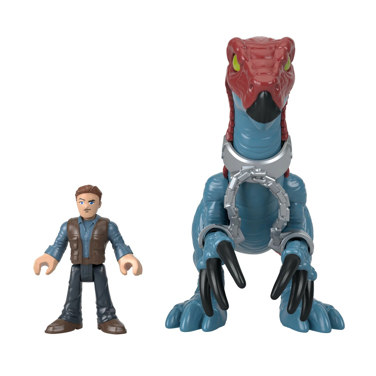 Imaginext Jurassic World Therizinosaurus & Owen 6 Imaginext Jurassic World Therizinosaurus & Owen - Image 4