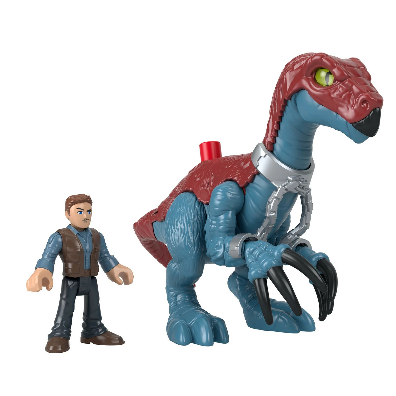 Imaginext Jurassic World Therizinosaurus & Owen 11 Imaginext Jurassic World Therizinosaurus & Owen - Image 9
