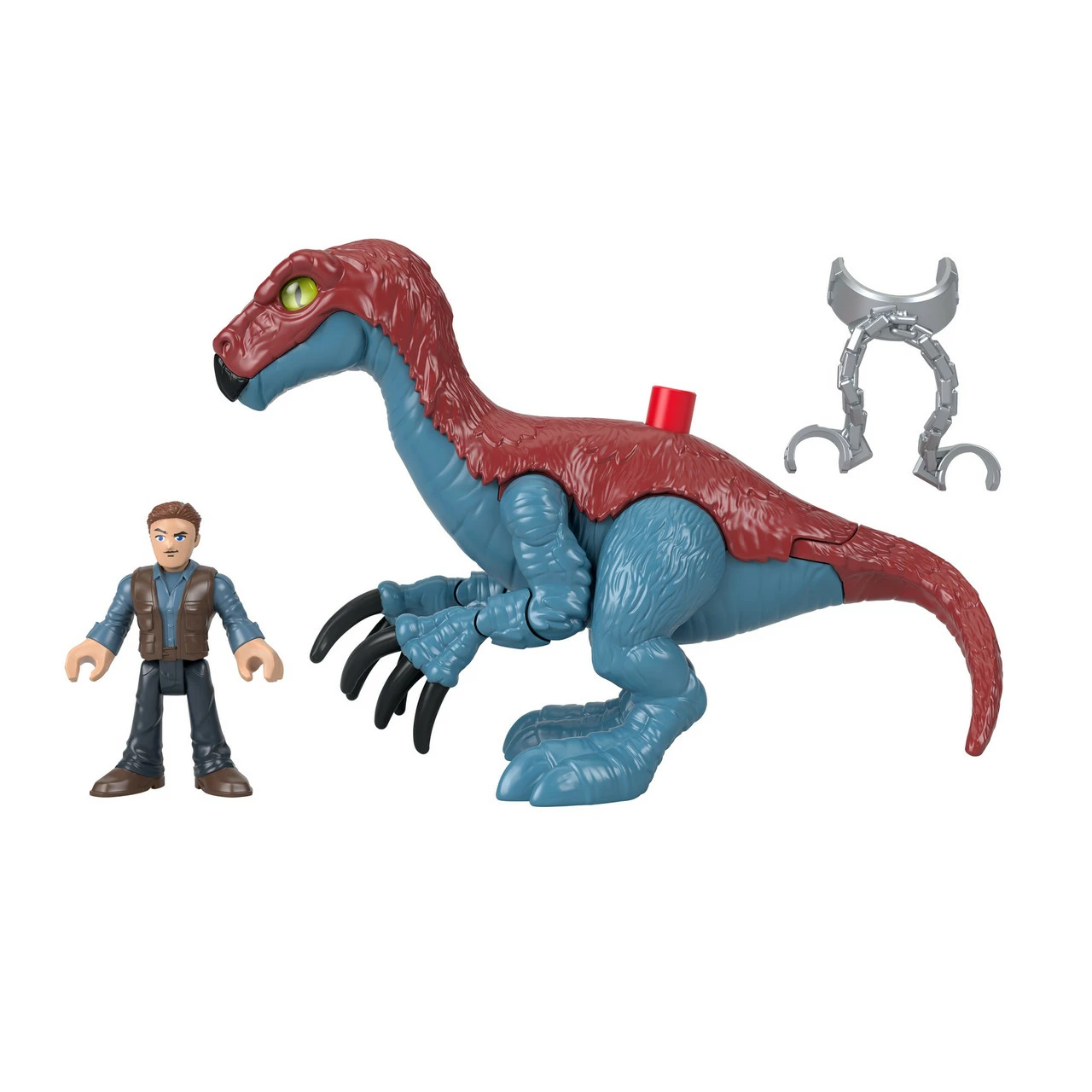 Imaginext Jurassic World Therizinosaurus & Owen 10 Imaginext Jurassic World Therizinosaurus & Owen - Image 8