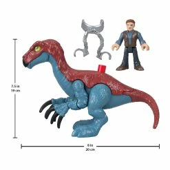 Imaginext Jurassic World Therizinosaurus & Owen 19 Imaginext Jurassic World Therizinosaurus & Owen -toymate shop GVV63 Scale Reference 03260.1652670701