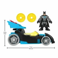 Imaginext DC Super Friends Bat-Tech Racing Batmobile 14 Imaginext DC Super Friends Bat-Tech Racing Batmobile -toymate shop HFD48 Scale Reference 06346.1648786334